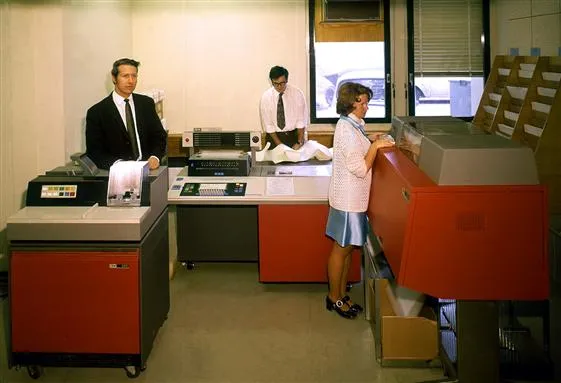 Remote input/output station used for submitting jobs to the CDC 6500 and 6600