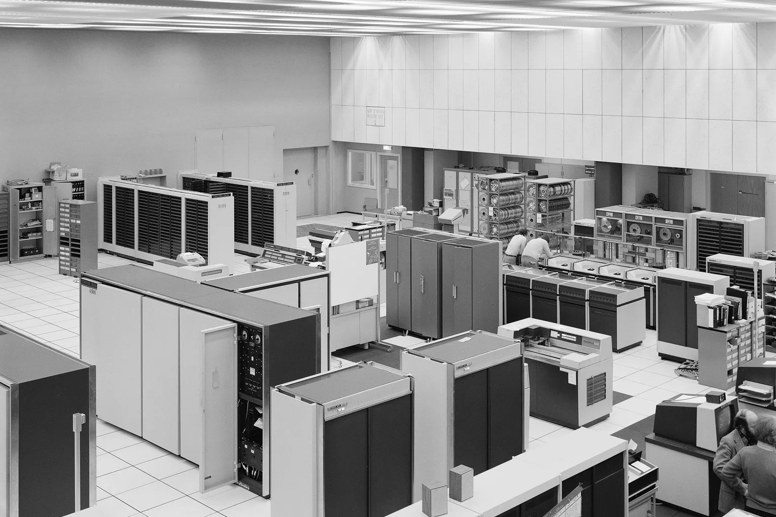 Partial view of the Computer Hall