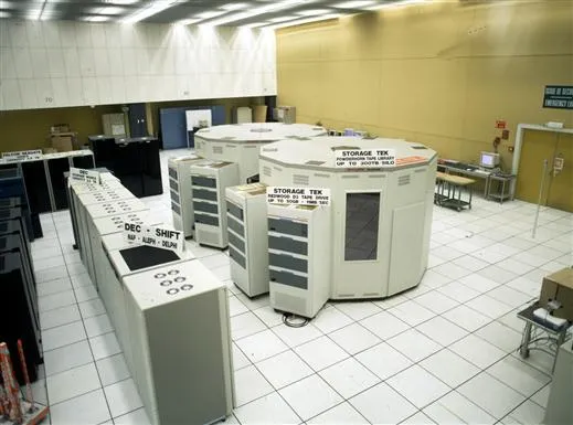 Tape vault in Computer Center